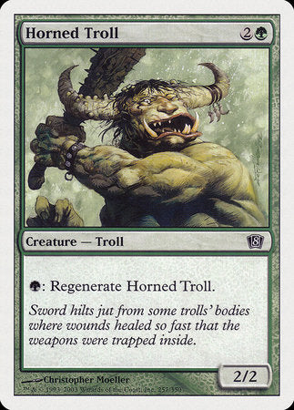 Horned Troll [Eighth Edition] | Arkham Games and Comics