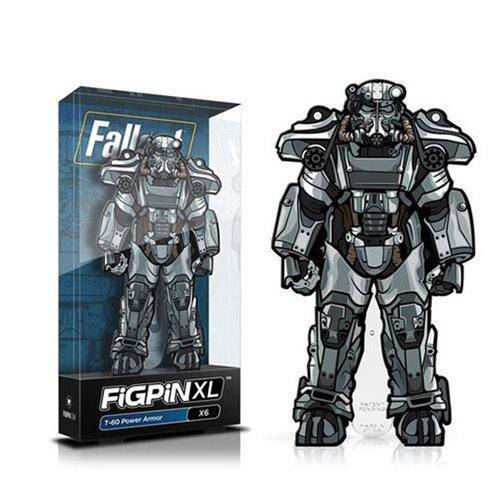 FiGPiN #X6 Fallout T-60 Power Armor FiGPiN XL Enamel Pin | Arkham Games and Comics