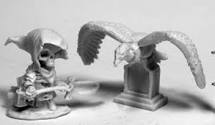 Mr. Bones and Buzzy Reaper miniatures | Arkham Games and Comics