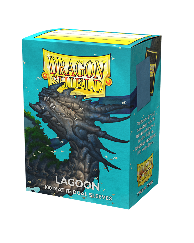 Dragon Shield Box of 100 Matte Dual Sleeves | Arkham Games and Comics