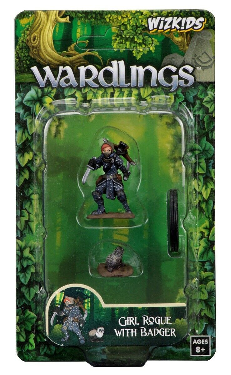 Wardlings Girl Rogue with Badger | Arkham Games and Comics