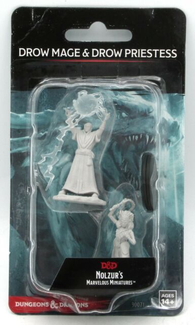 Drow Mage amd Drow Priestess | Arkham Games and Comics