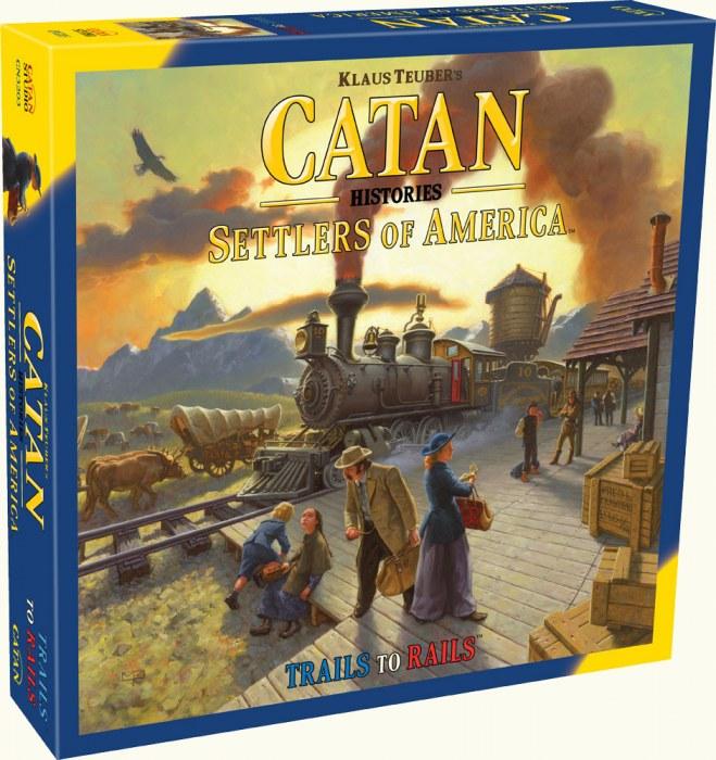 CATAN Histories: Settlers of America – Trails to Rails | Arkham Games and Comics