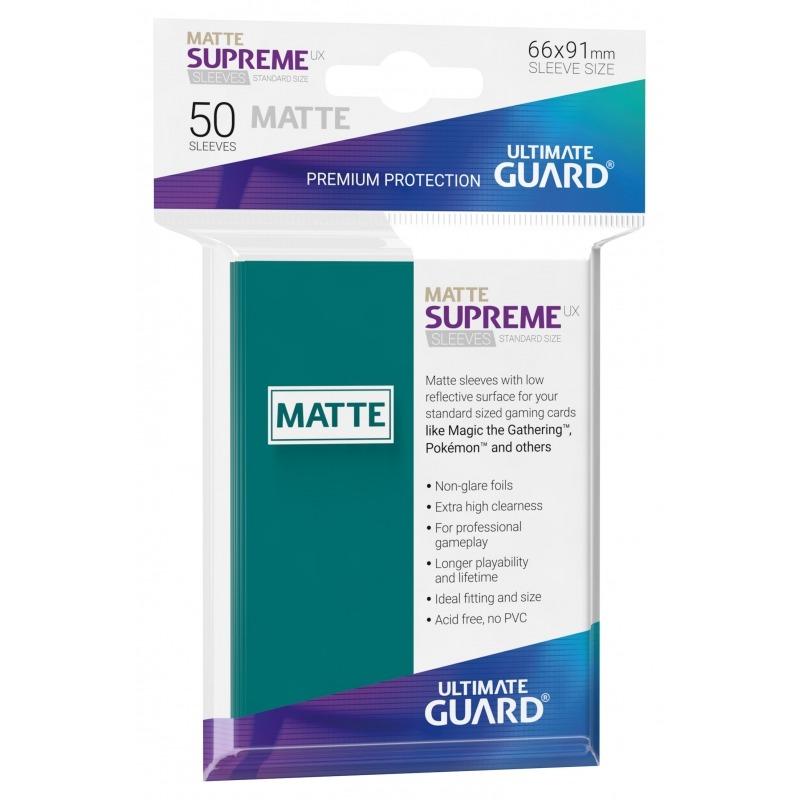Supreme UX Matte Sleeves Standard Size 50ct | Arkham Games and Comics