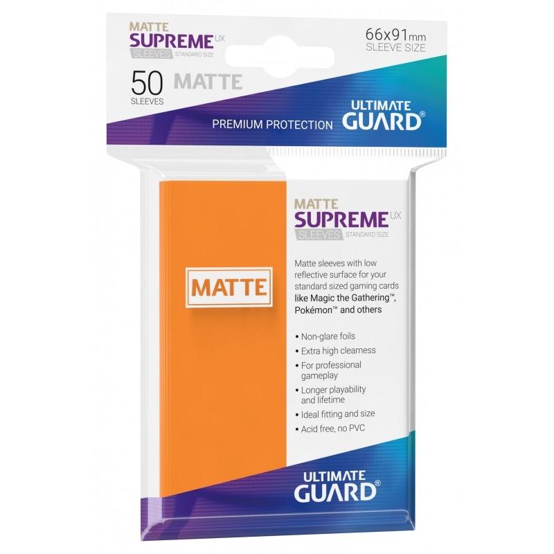 Supreme UX Matte Sleeves Standard Size 50ct | Arkham Games and Comics