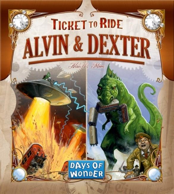 Ticket to Ride Alvin & Dexter Monster Expansion | Arkham Games and Comics