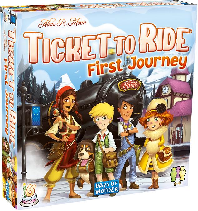 Ticket to Ride Europe First Journey | Arkham Games and Comics