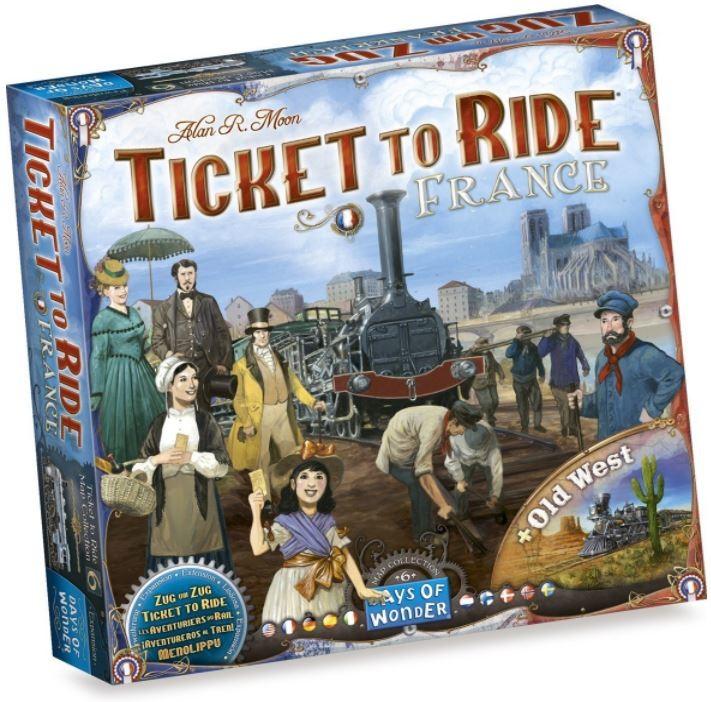 Ticket to Ride Map Collection Volume 6 – France & Old West | Arkham Games and Comics