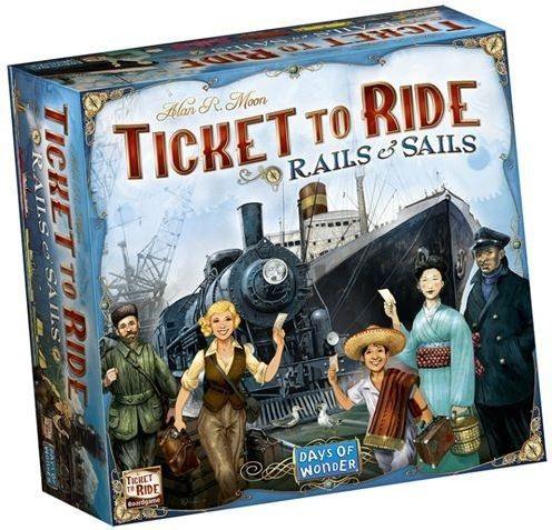 Ticket to Ride Rails & Sails | Arkham Games and Comics