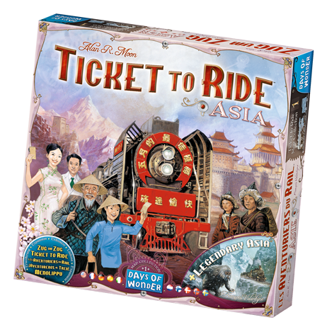 Ticket to Ride Map Collection Volume 1 Asia | Arkham Games and Comics