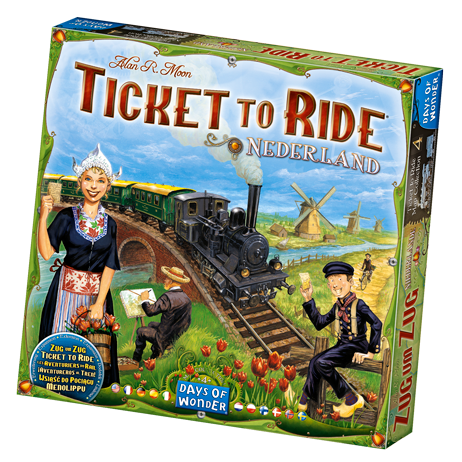 Ticket to Ride Map Collection 4 Nederland | Arkham Games and Comics