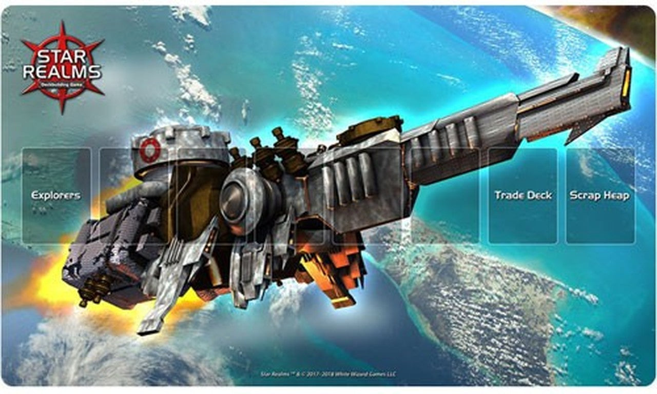 Star Realms Play Mat Destroyer Mech | Arkham Games and Comics